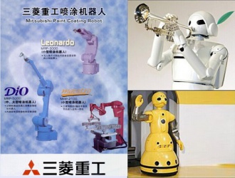 三菱噴涂機器人春節(jié)不打烊，海藍(lán)機電道一聲：新春快樂！
